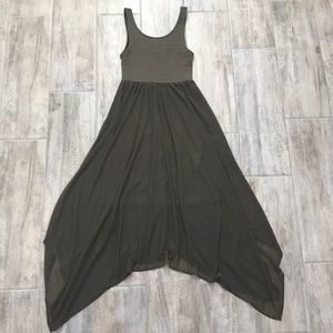 H&M Olive Green Dress